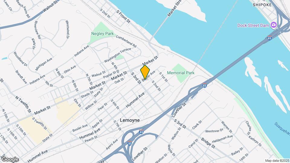 230 Bosler Ave Map and Location Details