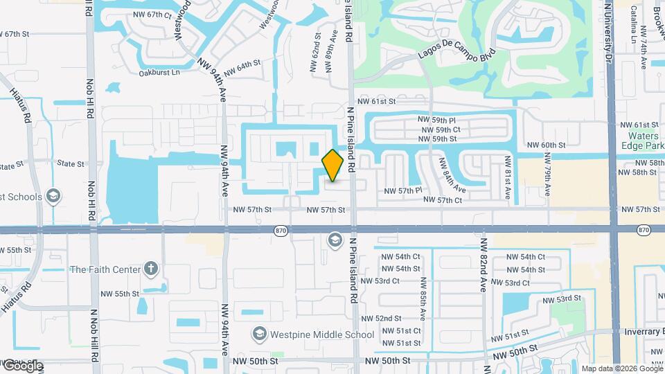 8835 S Isles Cir Map and Location Details