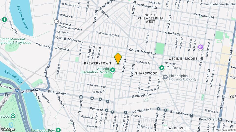 1506 N Stillman St Mapa y Detalles de la Ubicación