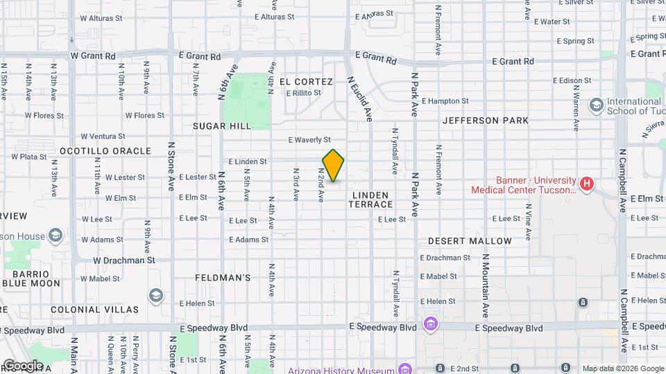 620 E Lester St Map and Location Details