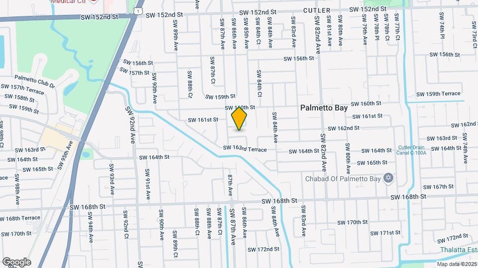 8605 SW 162nd St Map and Location Details