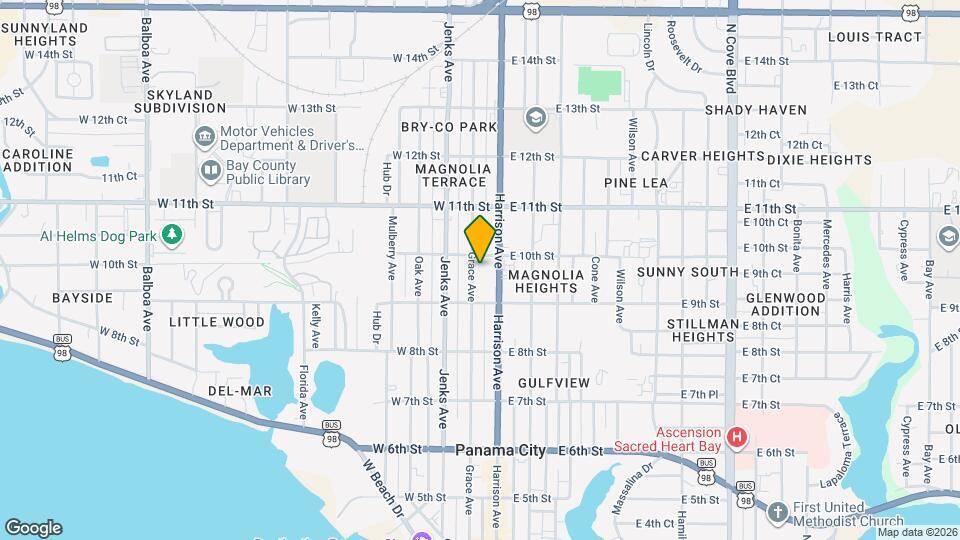 930 Grace Ave Map and Location Details