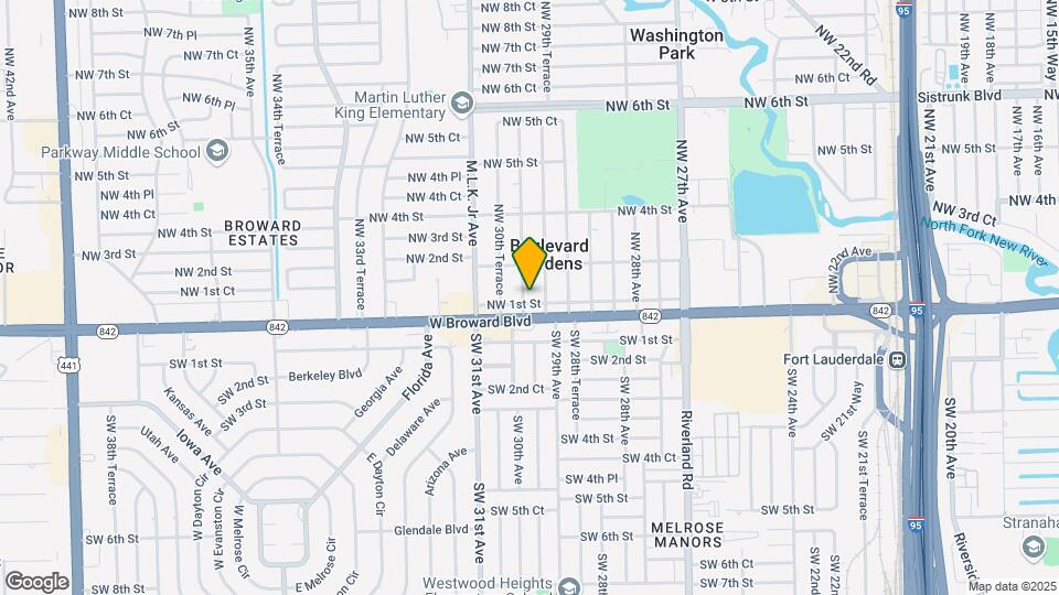 100 NW 30th Ave Map and Location Details