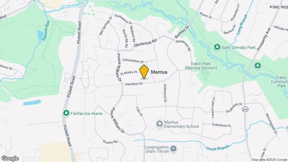 9116 Hamilton Dr Map and Location Details