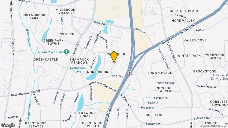 4266 Lake Ridge Dr Map and Location Details