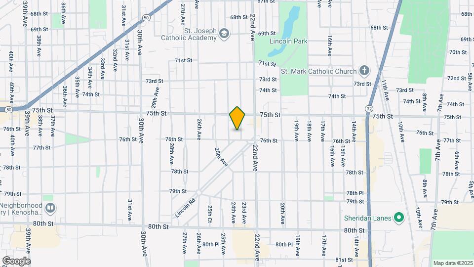 7540 23rd Ave Map and Location Details