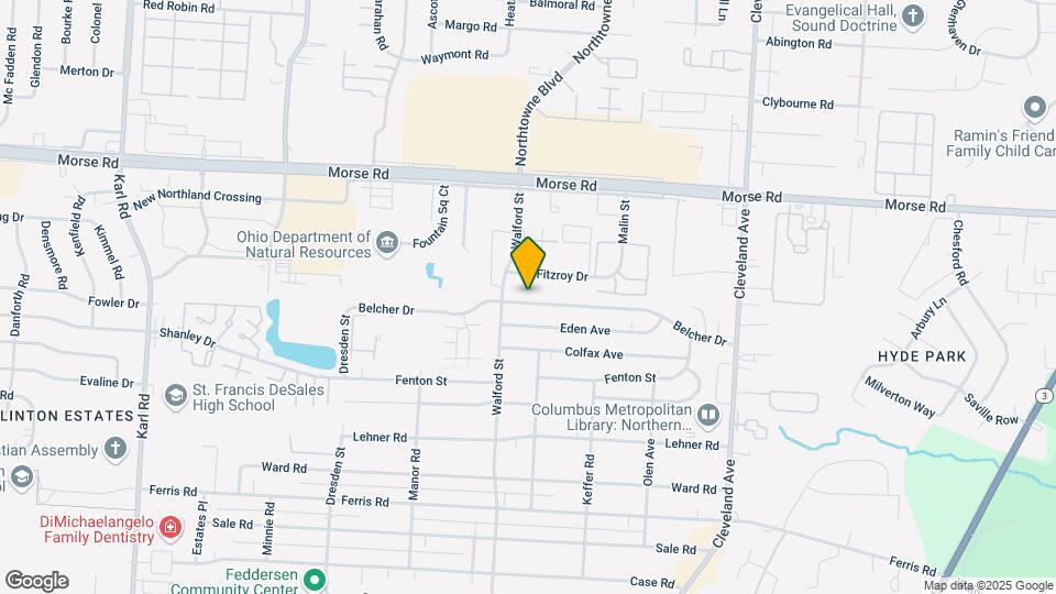 2084 Belcher Dr Map and Location Details
