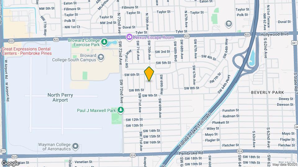 710 SW 70th Ave Map and Location Details
