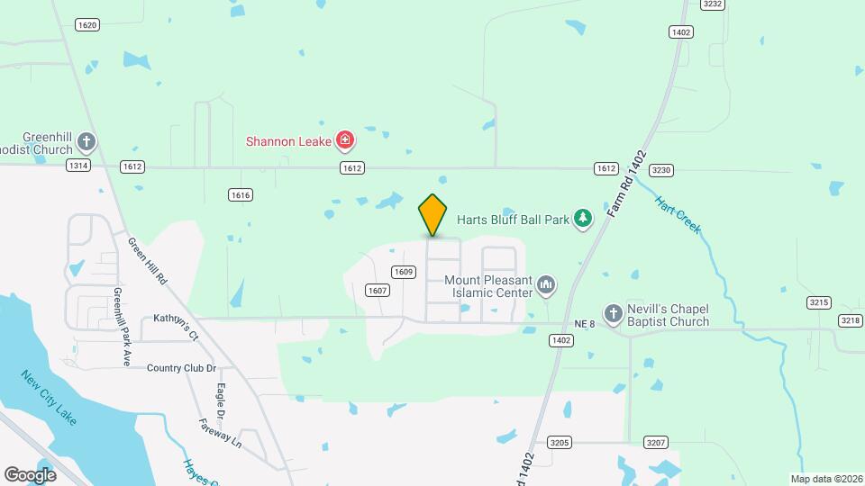 1000 Stone Hill St Map and Location Details