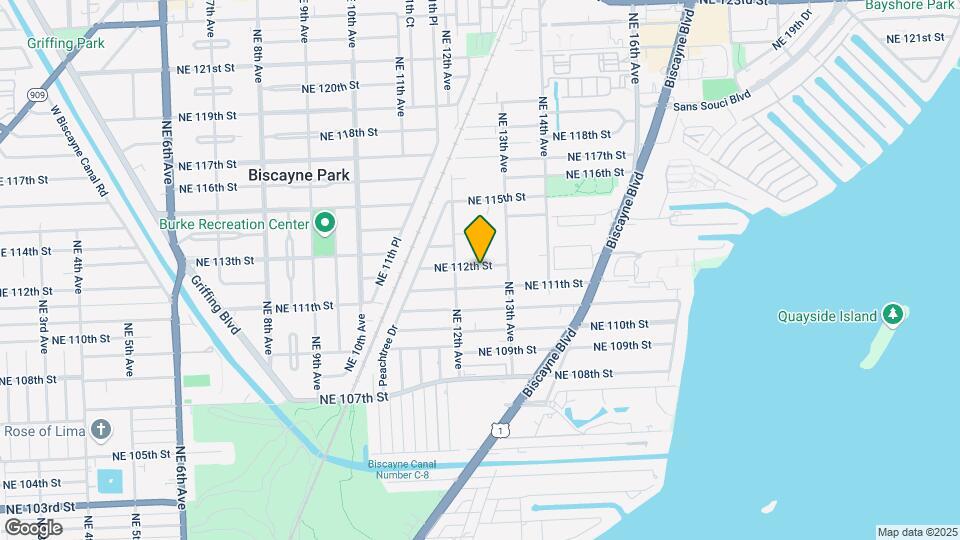1246 NE 112th St Map and Location Details