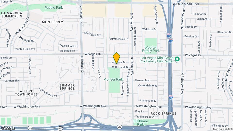 7412 W Braswell Dr Map and Location Details