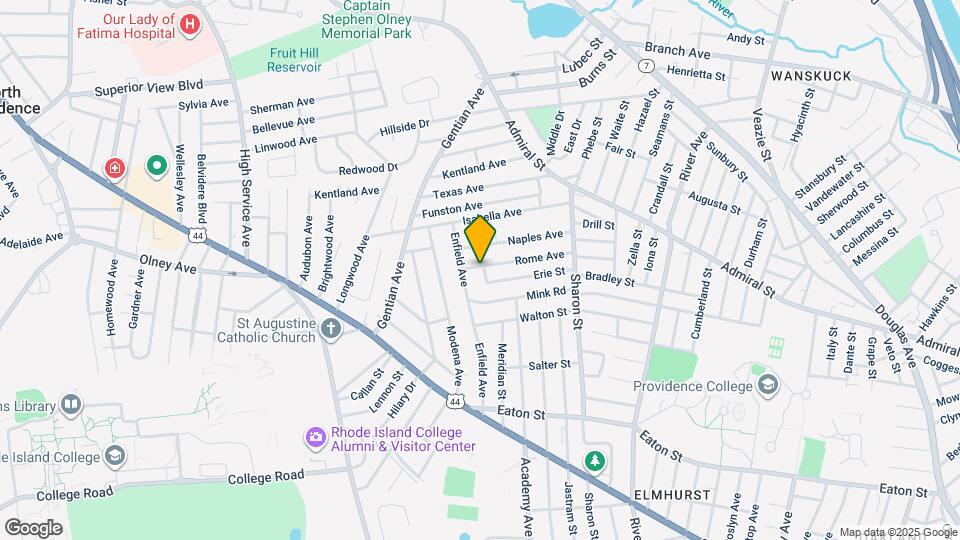 110 Rome Ave Mapa y Detalles de la Ubicación