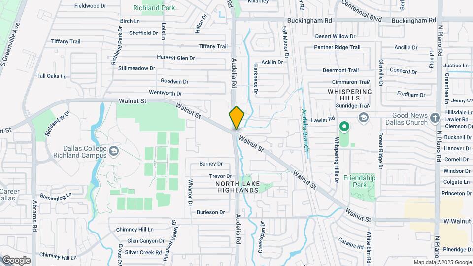 9809 Walnut St, Unit E305 Map and Location Details