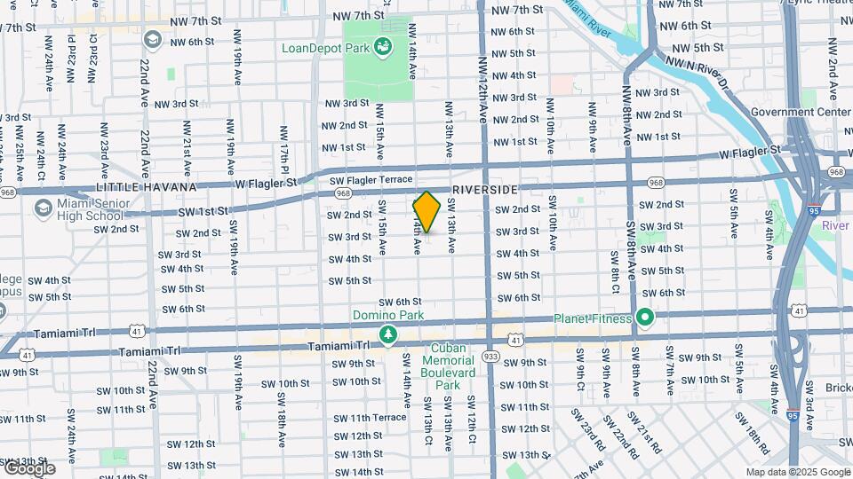 1360 SW 3rd St Mapa y Detalles de la Ubicación