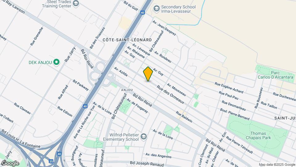 7400 Des Ormeaux Av Map and Location Details