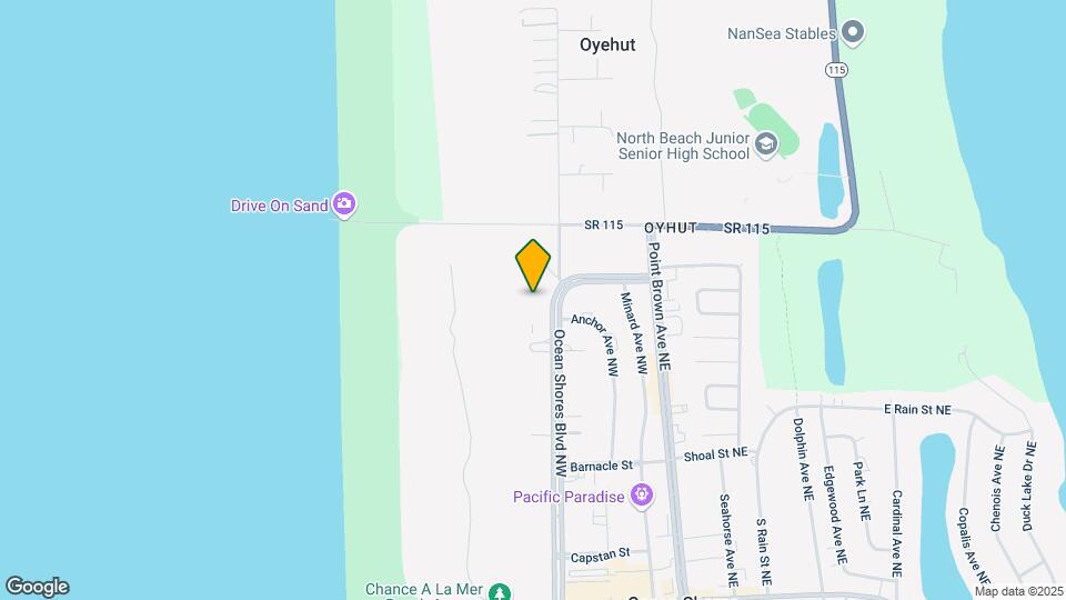 853 Ocean Shores Blvd NW Map and Location Details