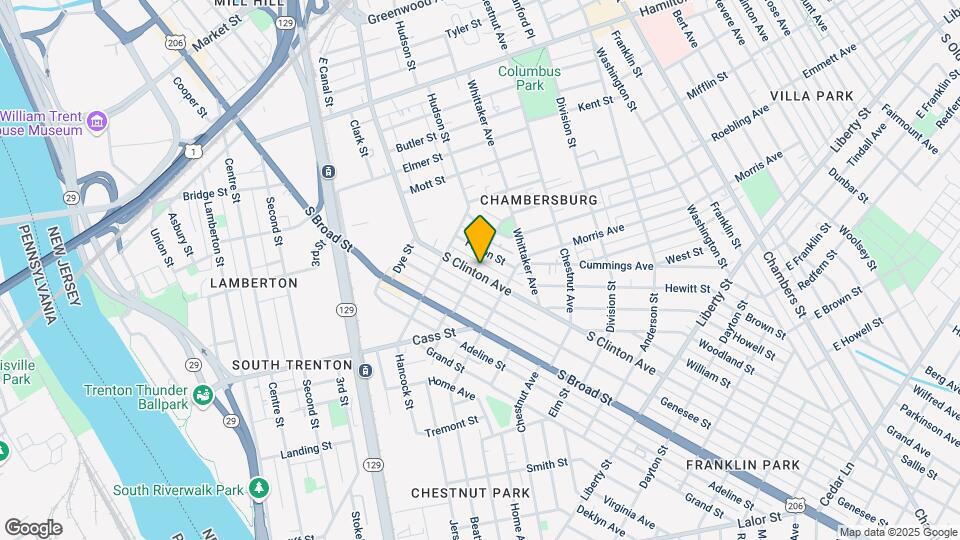 900 S Clinton Ave Mapa y Detalles de la Ubicación