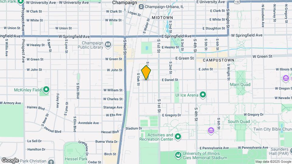 901 S Locust St Mapa y Detalles de la Ubicación