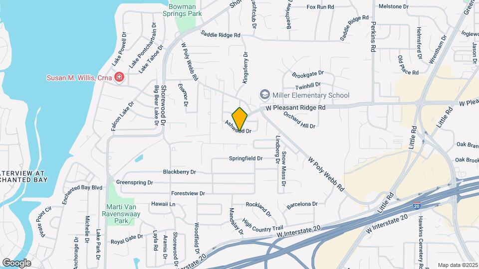 6516 Ashwood Dr Map and Location Details