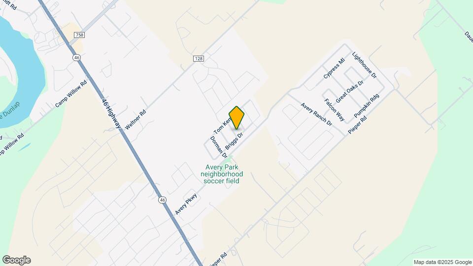 2141 Sinclair Dr Map and Location Details