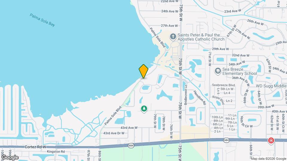 7930 34th Ave W Map and Location Details