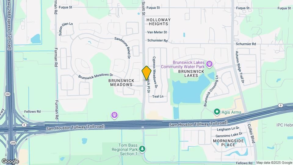 14310 Brunswick Pl Dr Map and Location Details