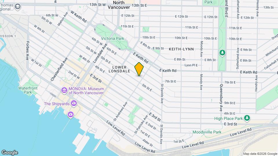 274 5th St E Map and Location Details