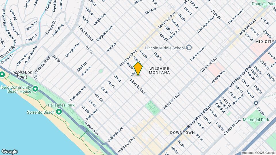 924 9th St Map and Location Details
