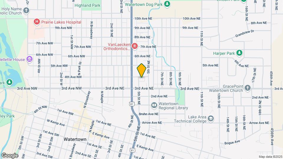 410 4th Ave NE Mapa y Detalles de la Ubicación