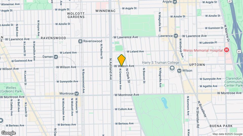 1455 W Wilson Ave Map and Location Details