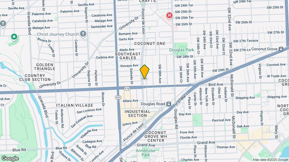 3915 Ponce de Leon Map and Location Details