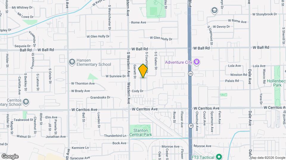 10250 Masterson Rd Map and Location Details