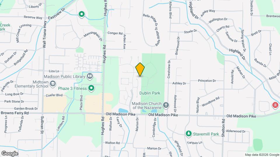 214 Millstone Ln Map and Location Details