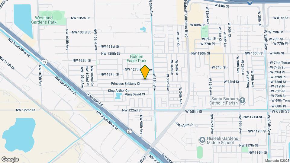 8738 NW 116th Way Map and Location Details
