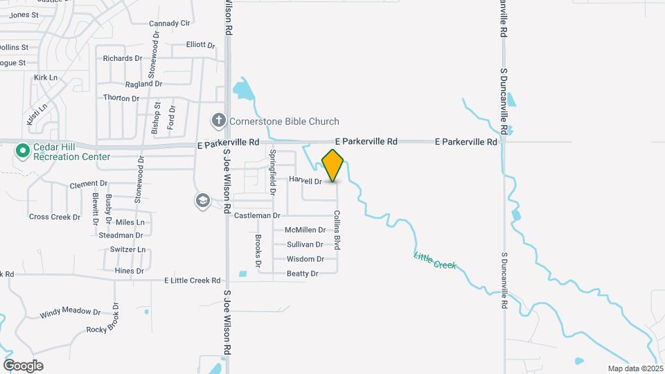 822 Collins Blvd Map and Location Details