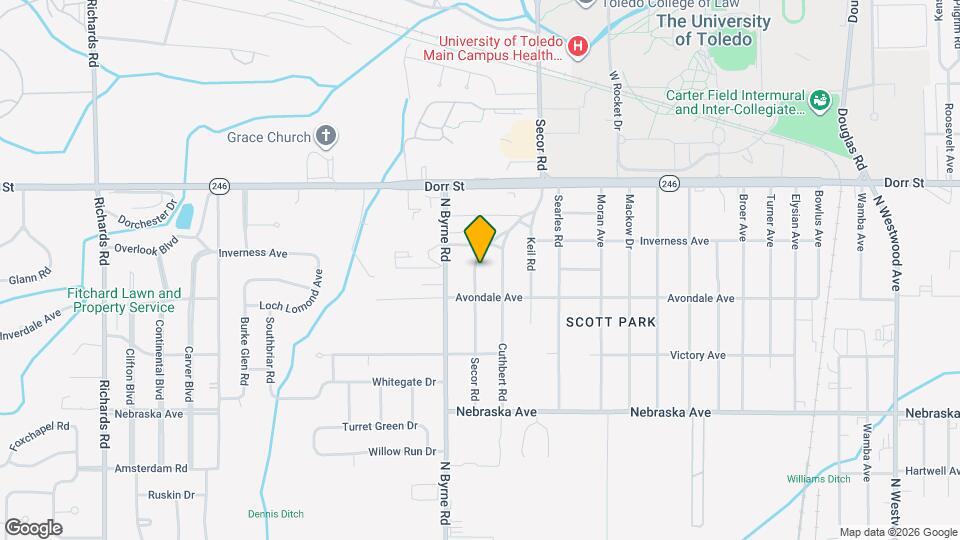 930 Secor Rd Mapa y Detalles de la Ubicación