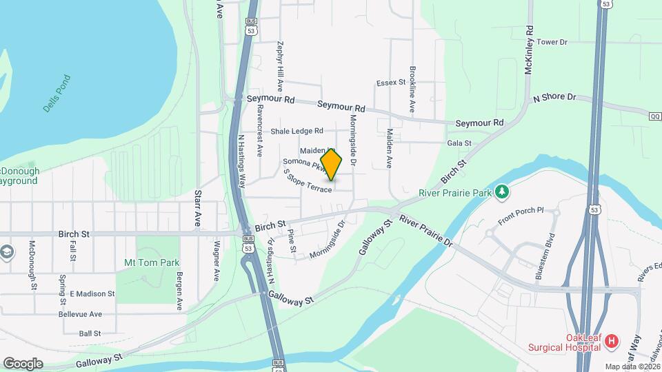 2740 S Slope Ter Mapa y Detalles de la Ubicación