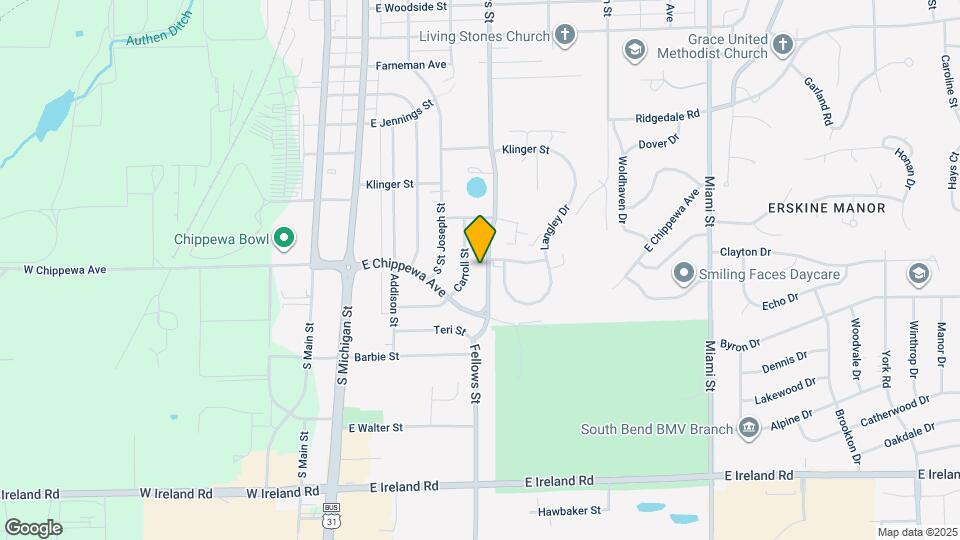 3809 Fellows St Map and Location Details