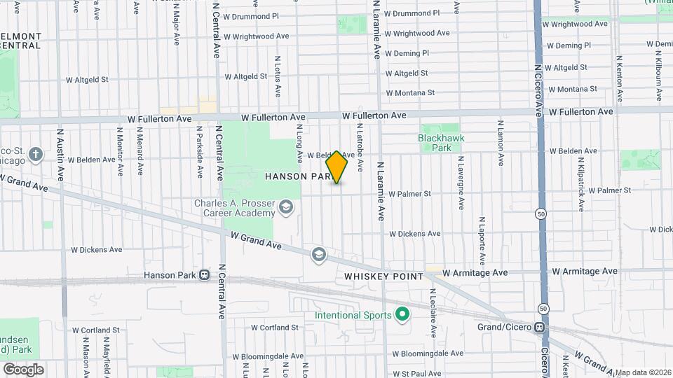 2210 N Lockwood Ave Map and Location Details