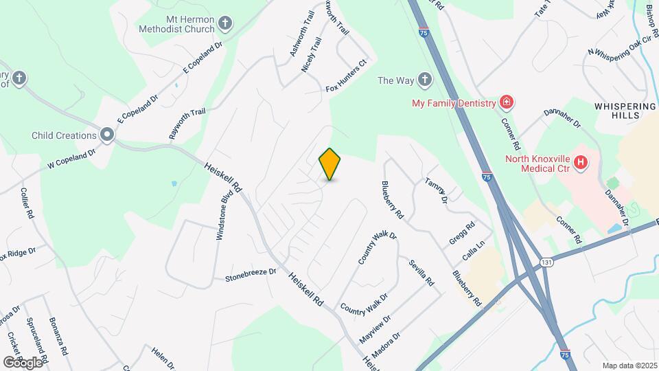 7950 Intervale Way Map and Location Details