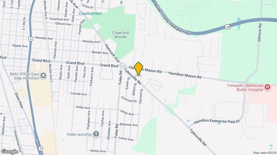 2660 Tylersville Rd Map and Location Details