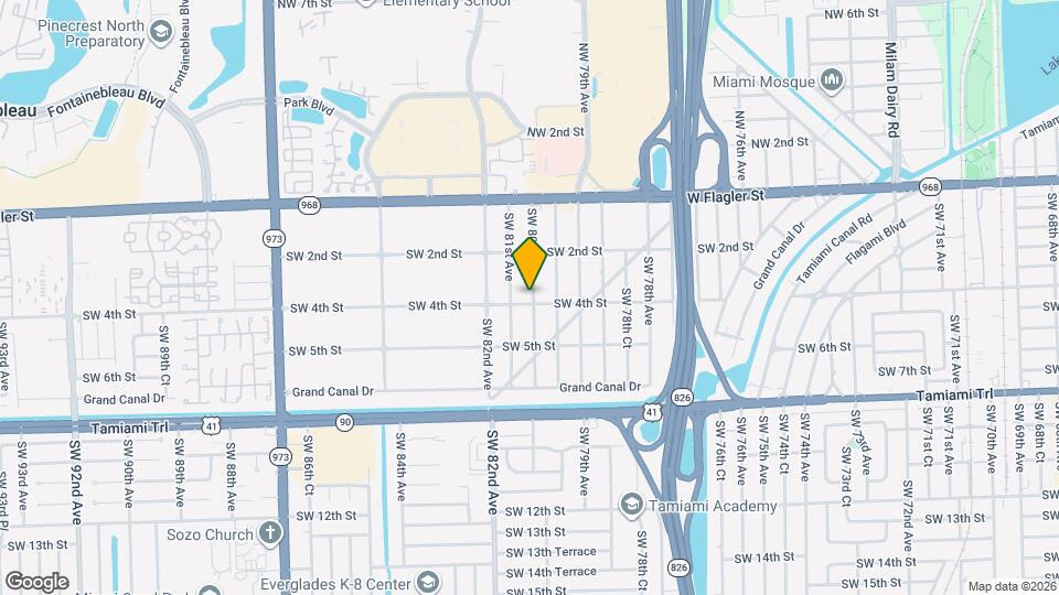 344 SW 80th Ave Map and Location Details