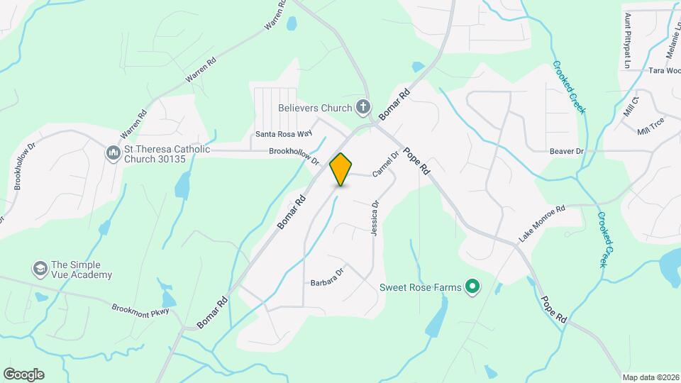 3102 Carmel Dr Mapa y Detalles de la Ubicación