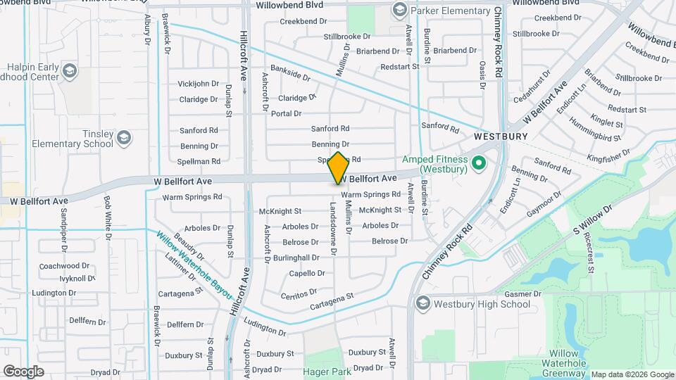 5642 Warm Springs Rd Map and Location Details