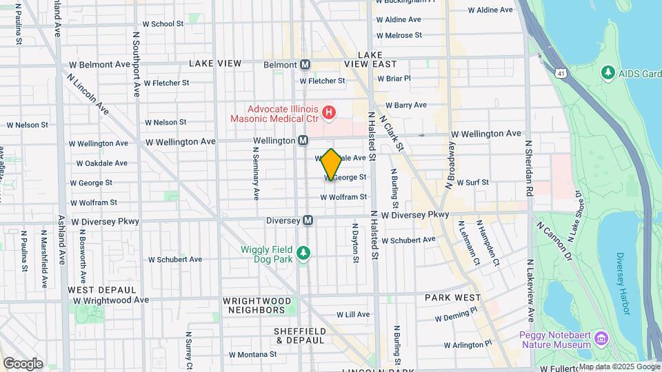 2846 N Mildred Ave Mapa y Detalles de la Ubicación