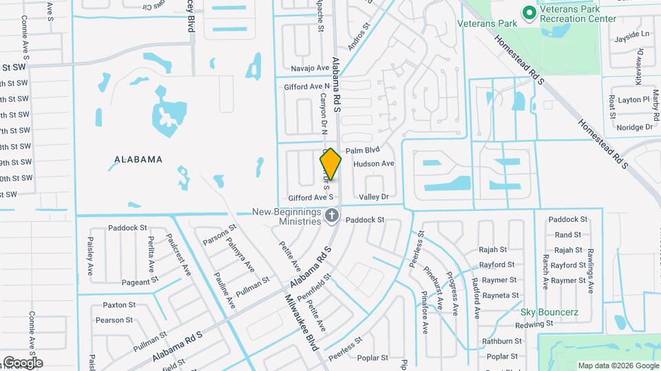 423 Canyon Dr S Map and Location Details