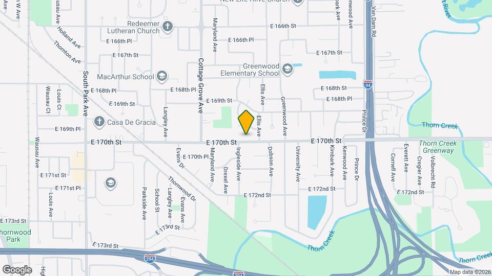 936 E 170th St Map and Location Details