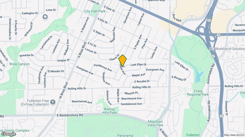 1700 Lark Ellen Dr Map and Location Details