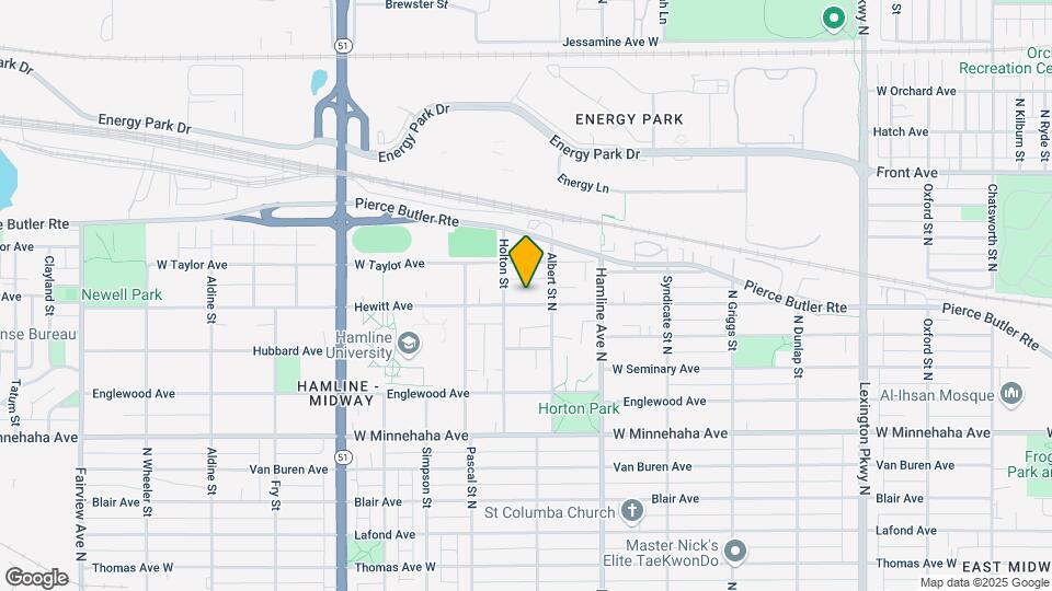 1407 Hewitt Ave Mapa y Detalles de la Ubicación