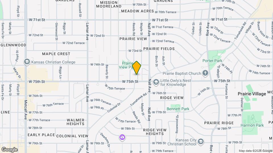 7434 Maple Ln Map and Location Details